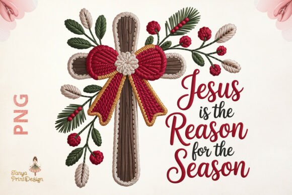 Elevating Holiday Crafts with the Jesus is the Reason 3D PNG Design