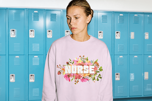 Nurse Floral PNG & Watercolor Designs