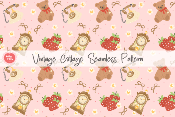 Vintage Cottage Seamless Pattern: A Guide to Quality, Usage, and Design Integrity